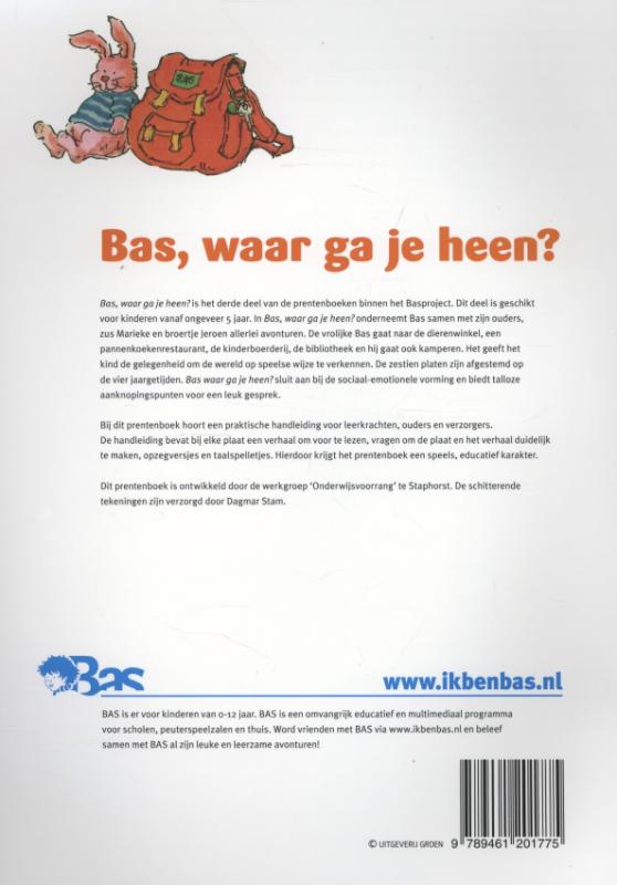 Achterkant van Bas, waar ga je heen?