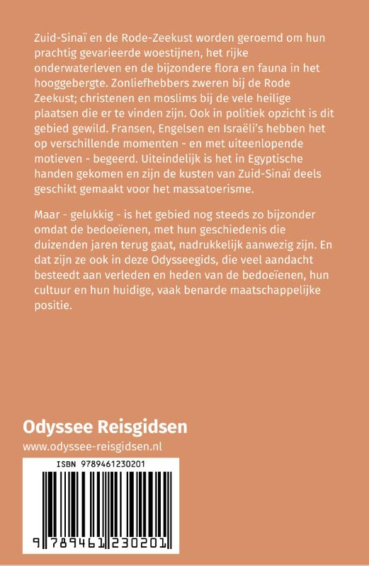 Achterkant van Zuid-Sinai en Rode Zeekust