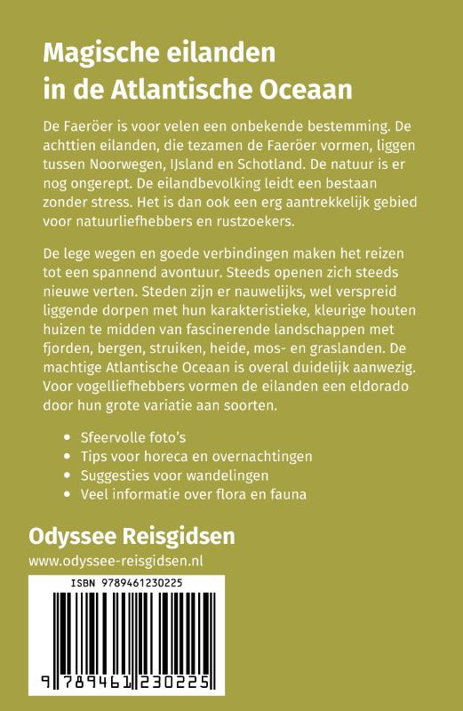 Achterkant van Faeroer