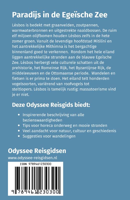 Achterkant van Lesbos