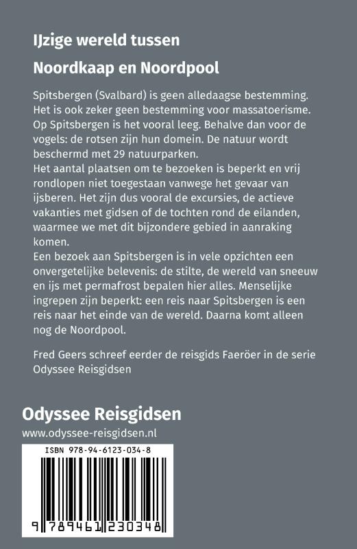 Achterkant van Spitsbergen