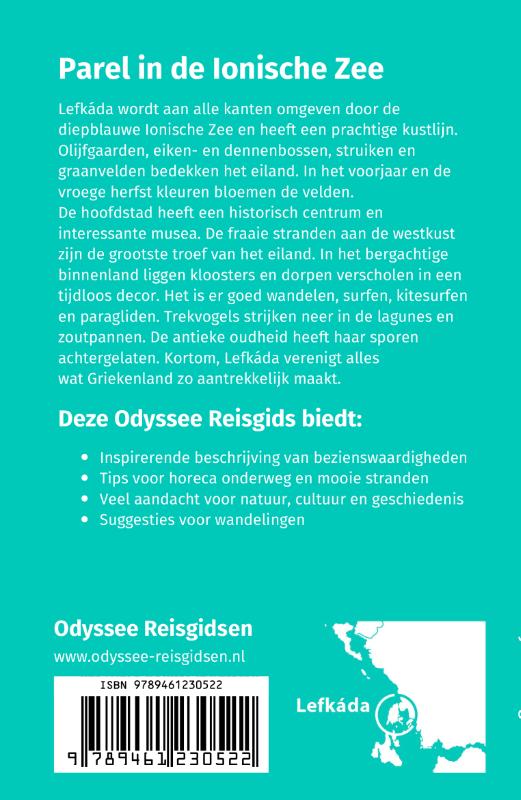 Achterkant van Lefkáda