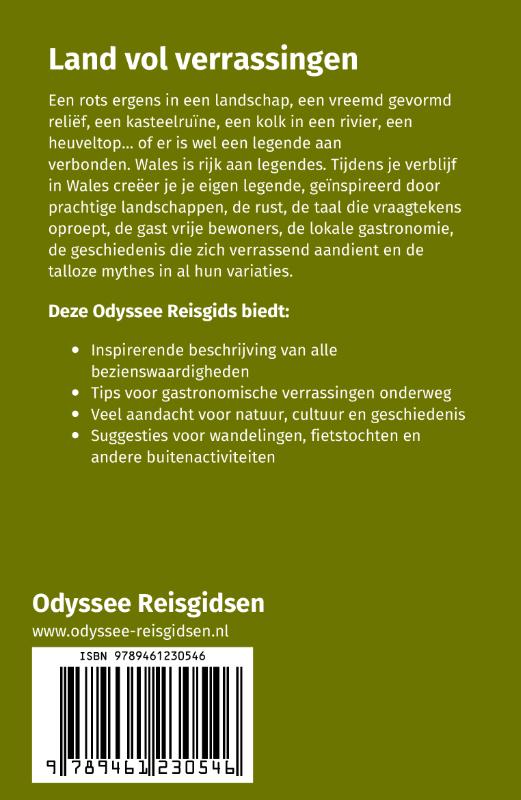 Achterkant van Wales
