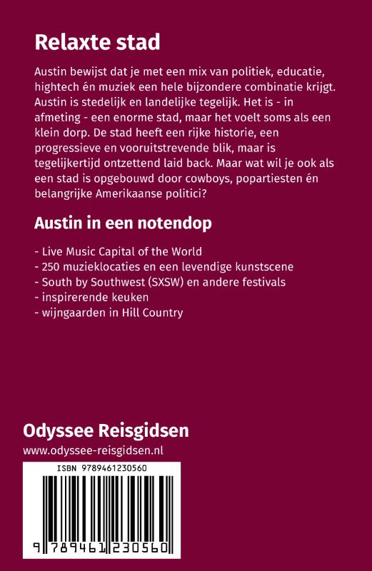 Achterkant van Austin (Texas)
