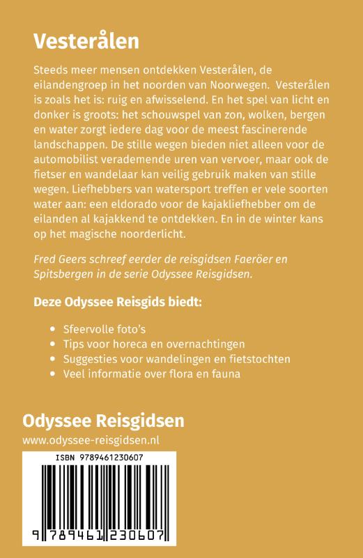 Achterkant van Vesterålen