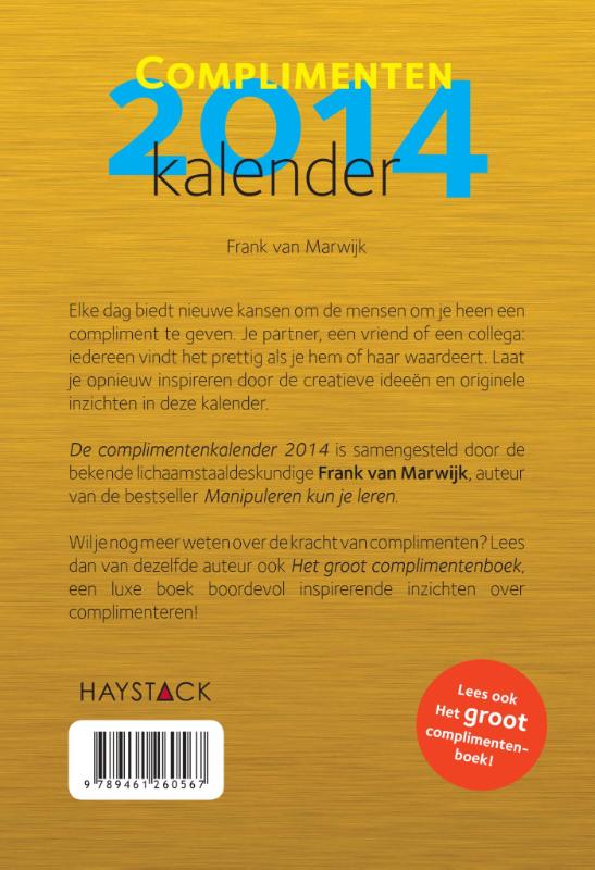 Achterkant van 2014