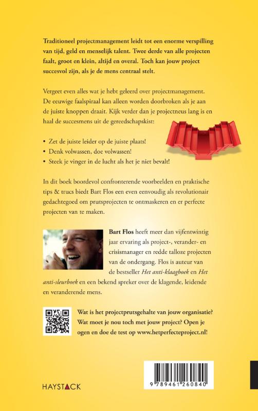 Achterkant van Het perfecte project