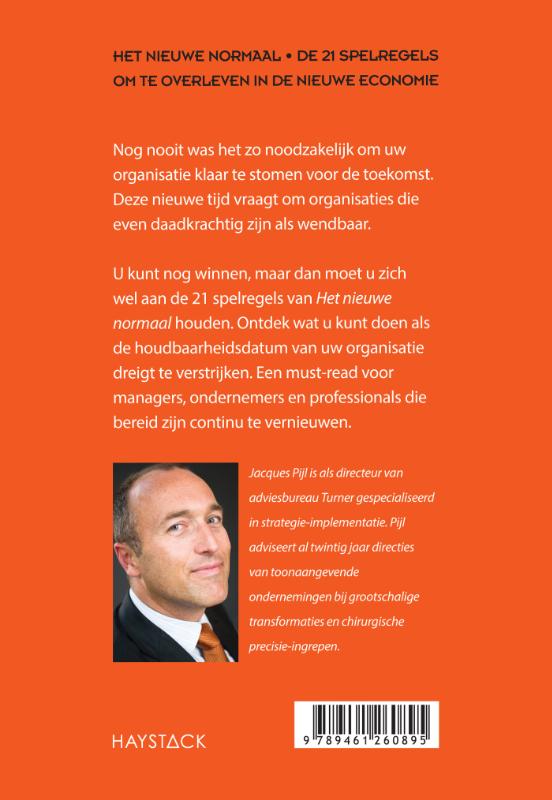 Achterkant van Het nieuwe normaal