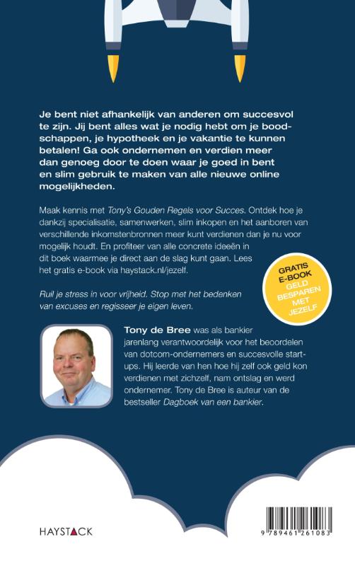 Achterkant van Geld verdienen met jezelf