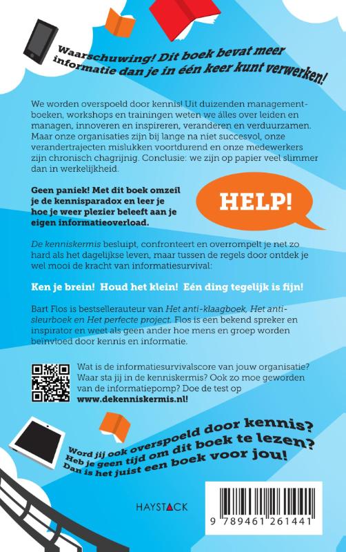 Achterkant van De kenniskermis