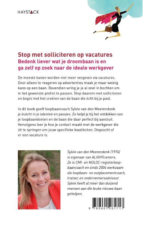 Achterkant van Nooit meer solliciteren