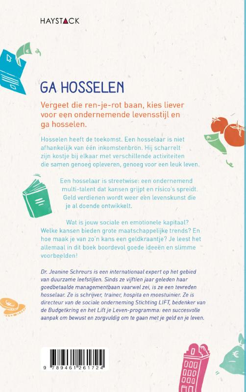 Achterkant van Ga hosselen