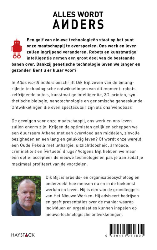 Achterkant van Alles wordt anders