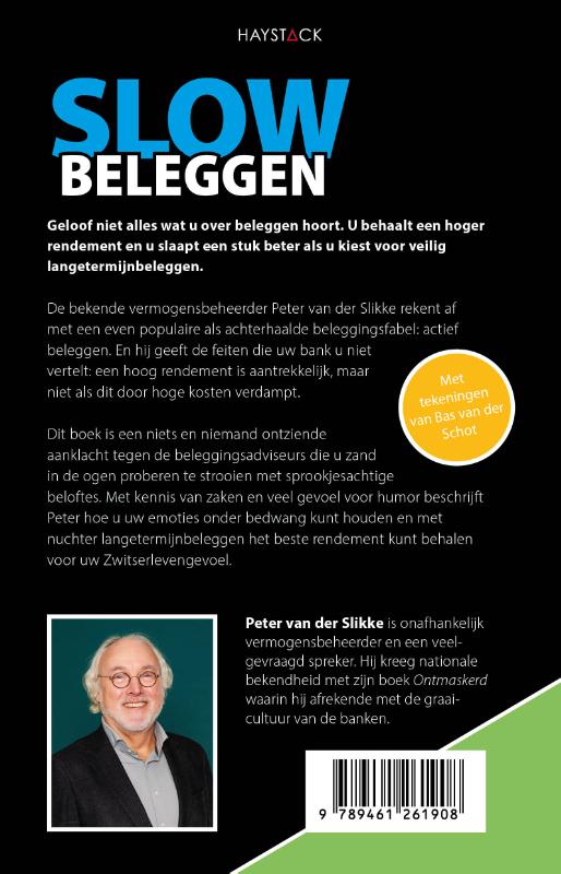 Achterkant van Slow beleggen