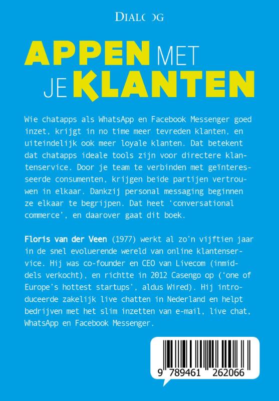 Achterkant van Appen met je klanten