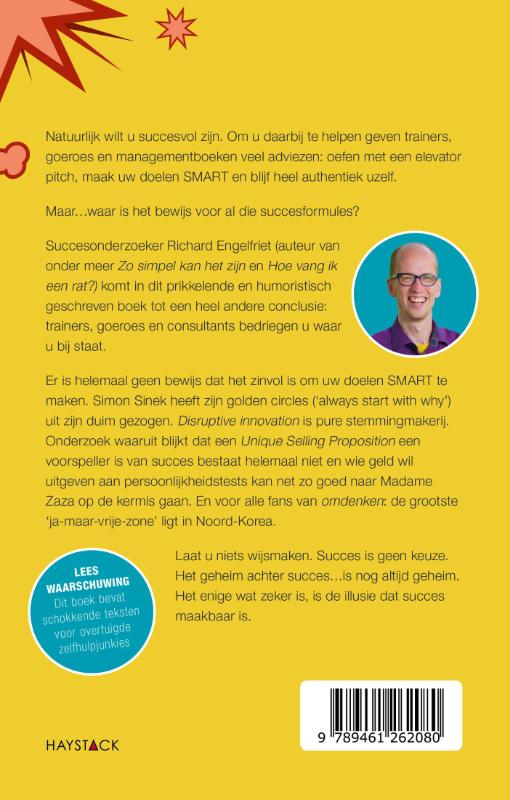 Achterkant van De succesillusie
