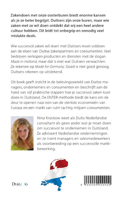 Achterkant van Zakendoen in Duitsland