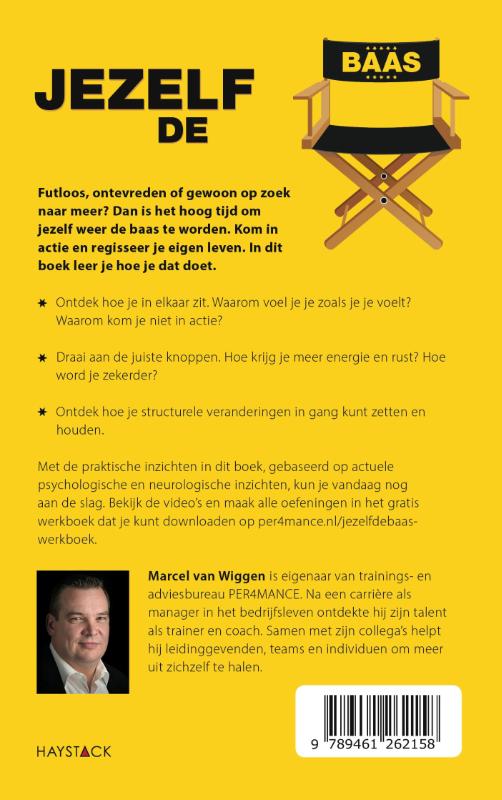 Achterkant van Jezelf de baas