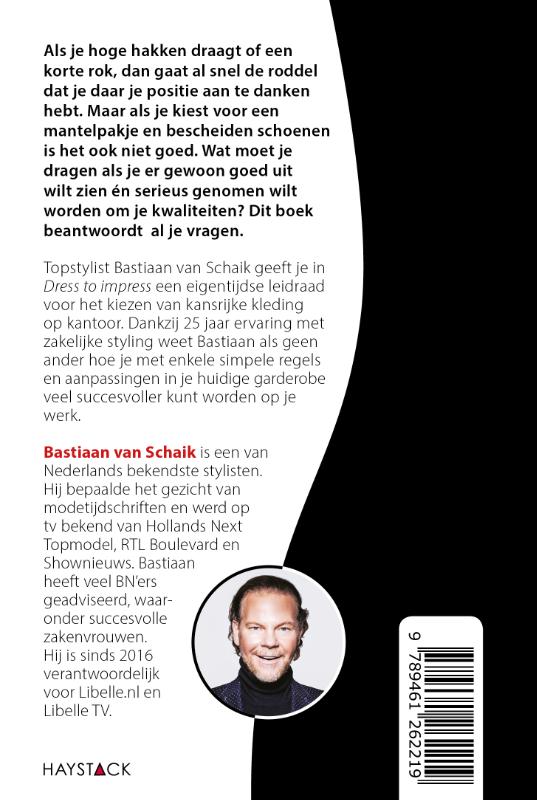 Achterkant van Dress to impress