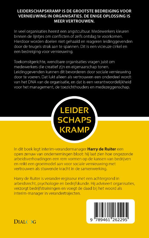 Achterkant van Leiderschapskramp