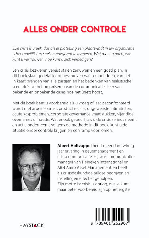 Achterkant van Alles onder controle