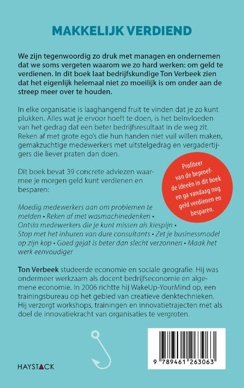 Achterkant van Makkelijk verdiend