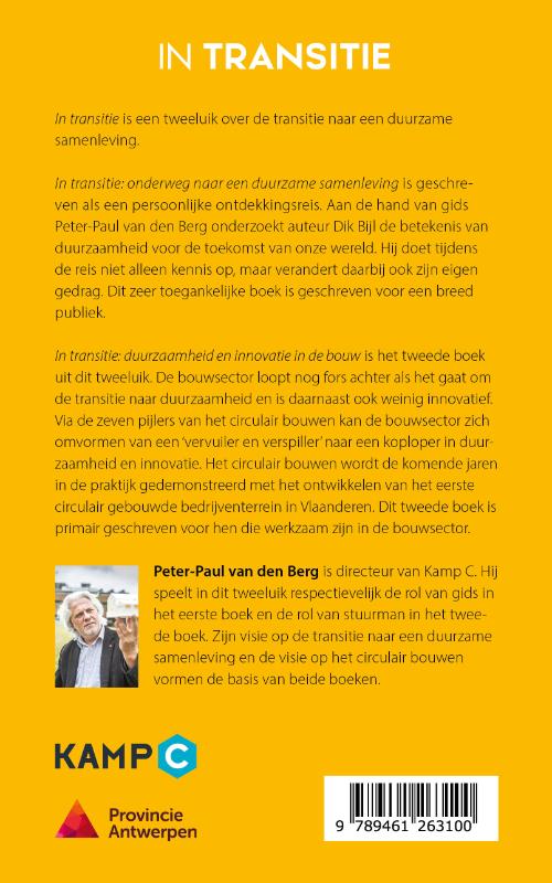 Achterkant van In transitie