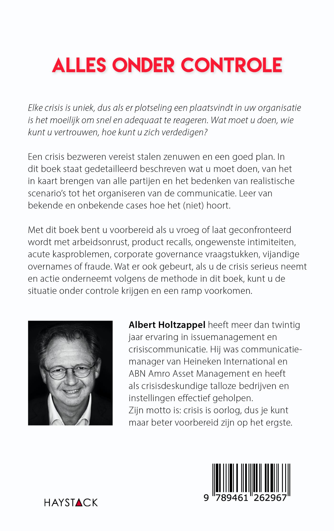 Achterkant van Alles onder controle