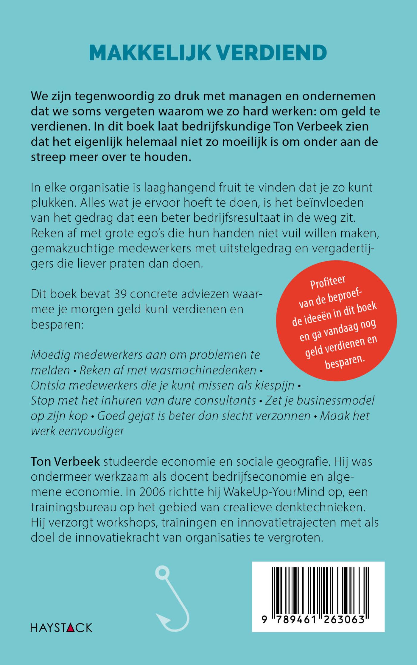 Achterkant van Makkelijk verdiend