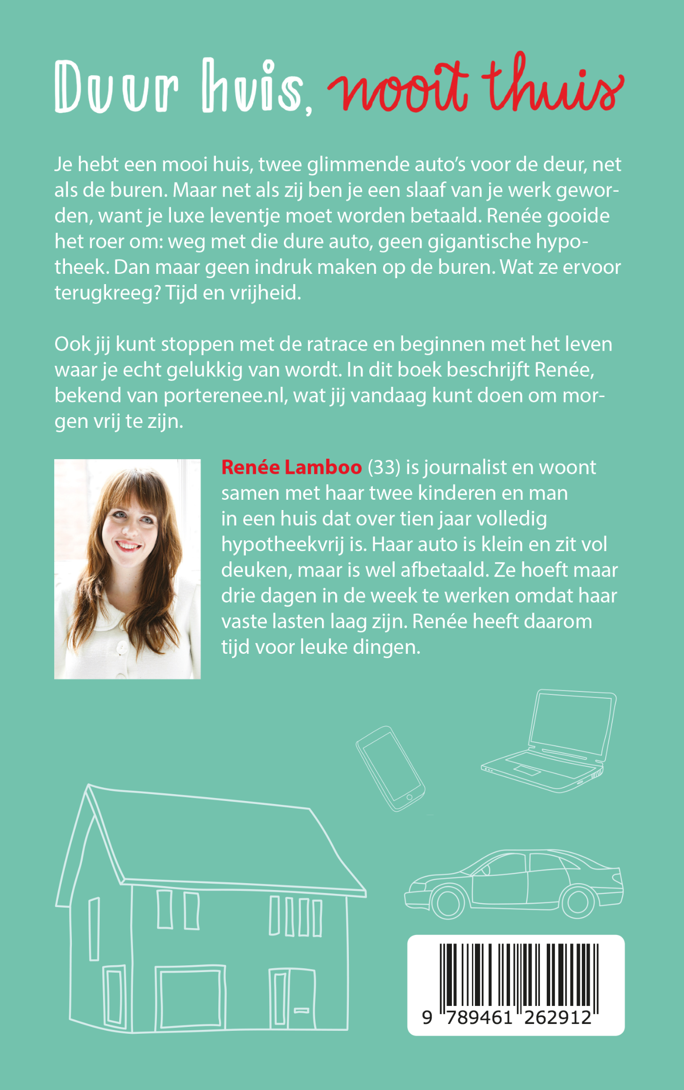 Achterkant van Duur huis nooit thuis