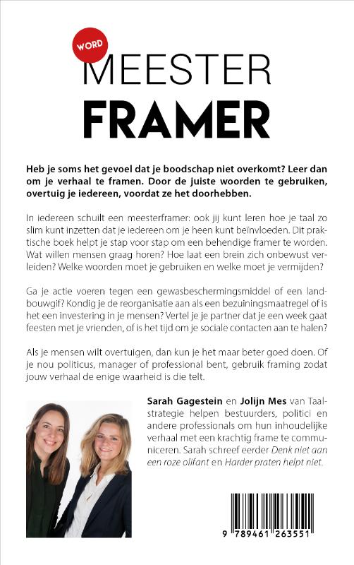 Achterkant van Word meesterframer
