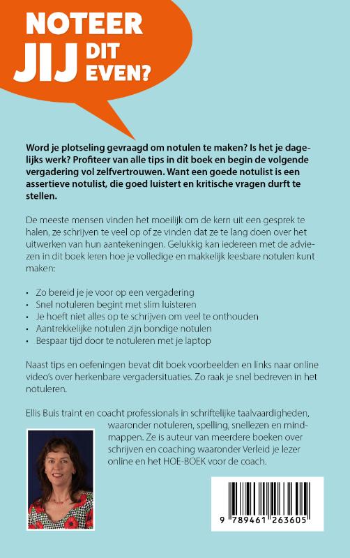 Achterkant van Noteer jij dit even?