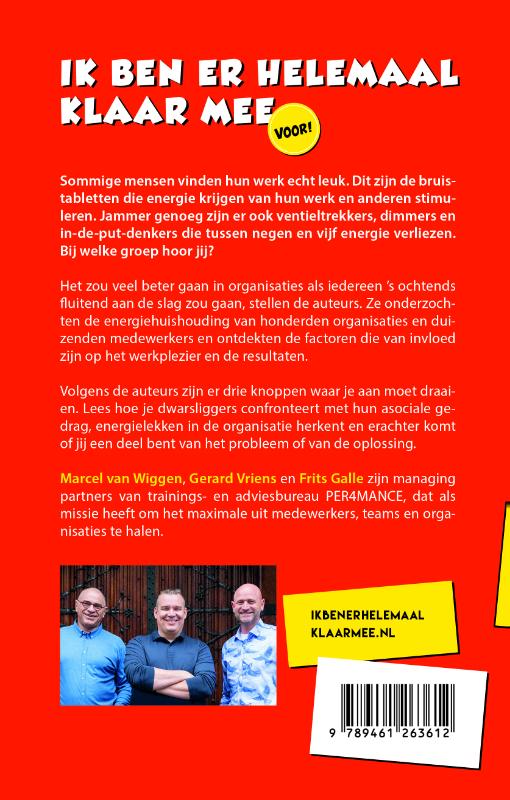 Achterkant van Ik ben er helemaal klaar mee