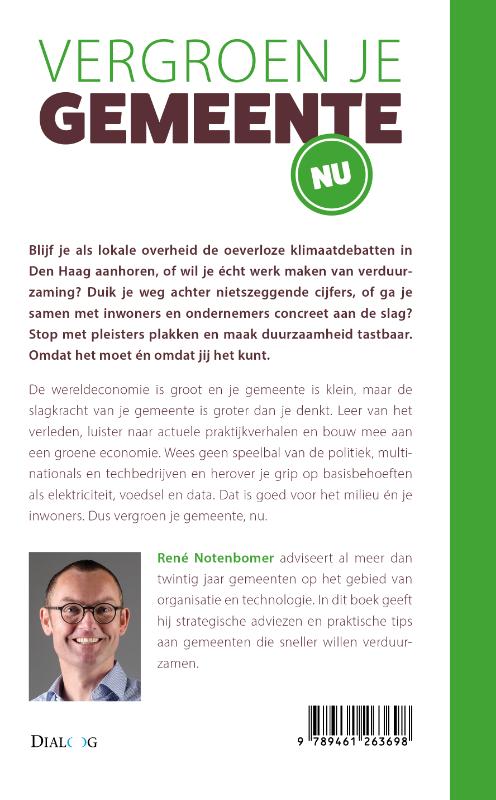 Achterkant van Vergroen je gemeente nu