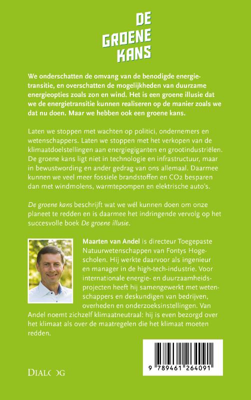 Achterkant van De groene kans