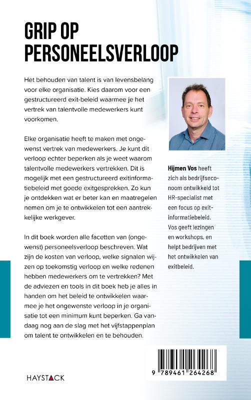 Achterkant van Grip op personeelsverloop