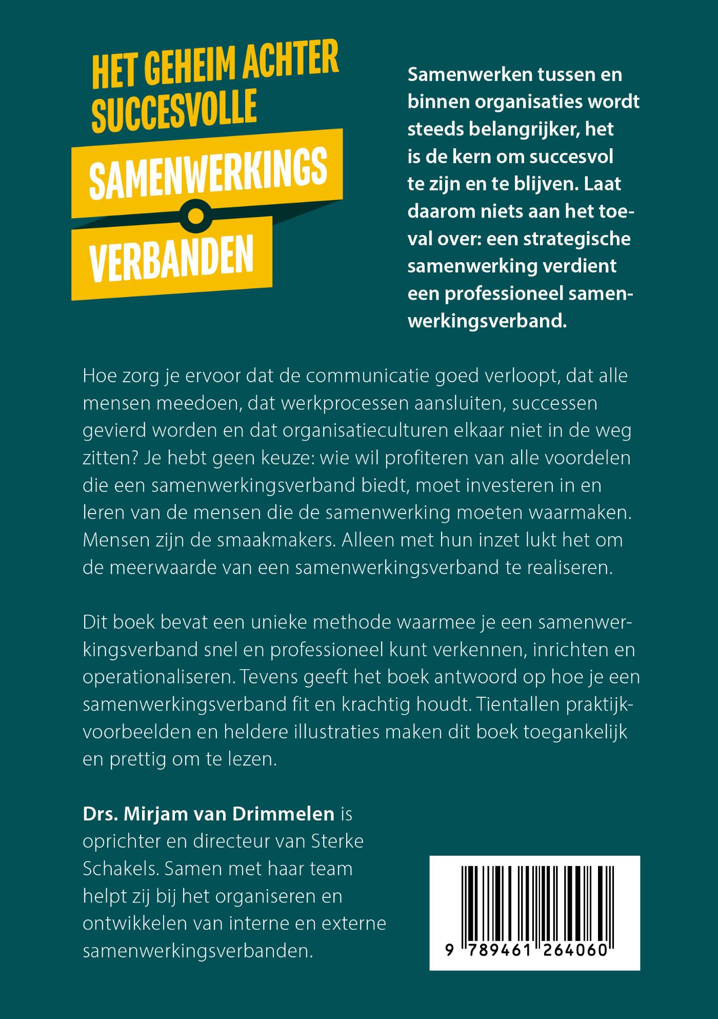 Achterkant van Het geheim achter succesvolle samenwerkingsverbanden