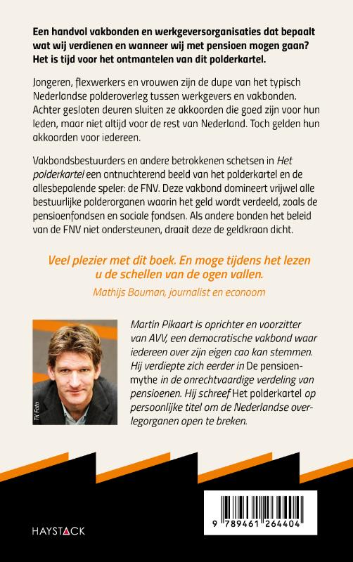 Achterkant van Het polderkartel