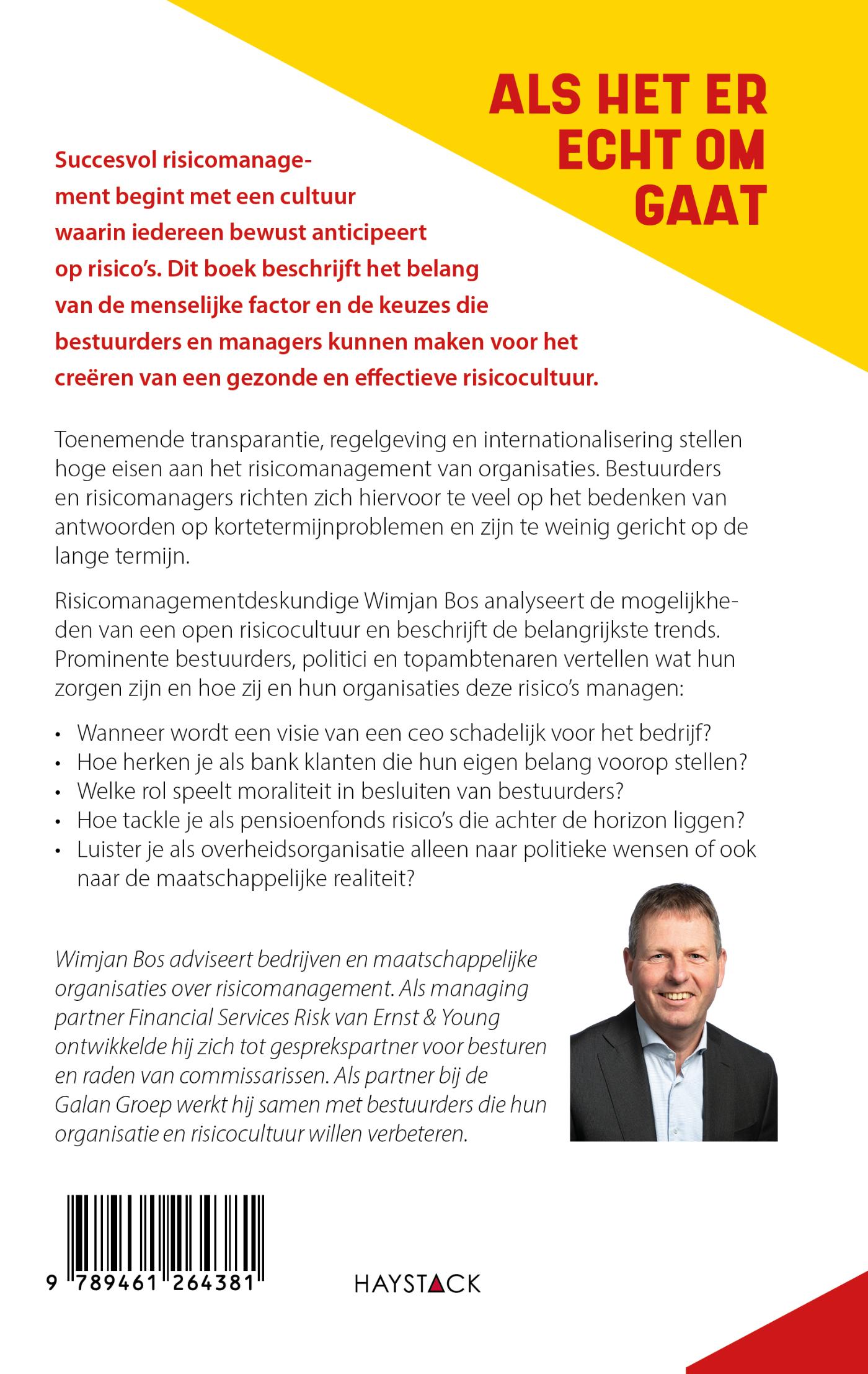 Achterkant van Als het er echt om gaat