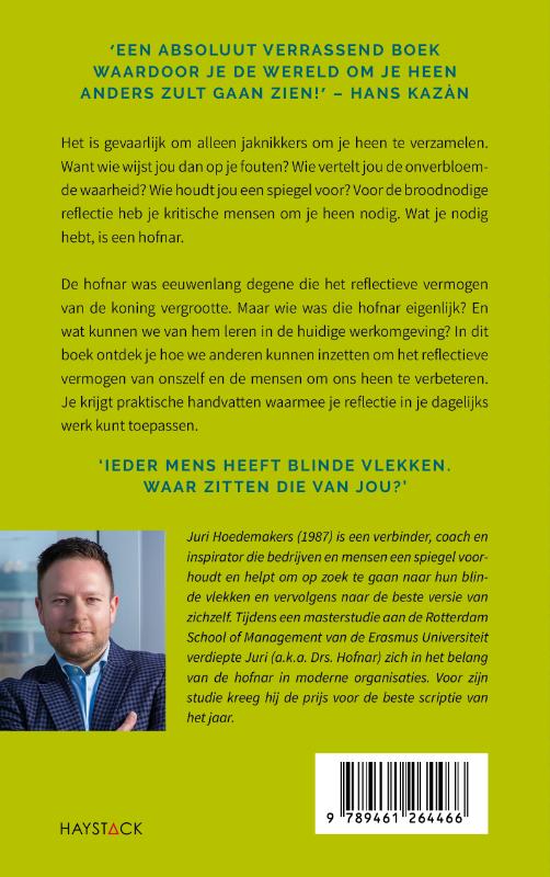 Achterkant van Gezocht: hofnar
