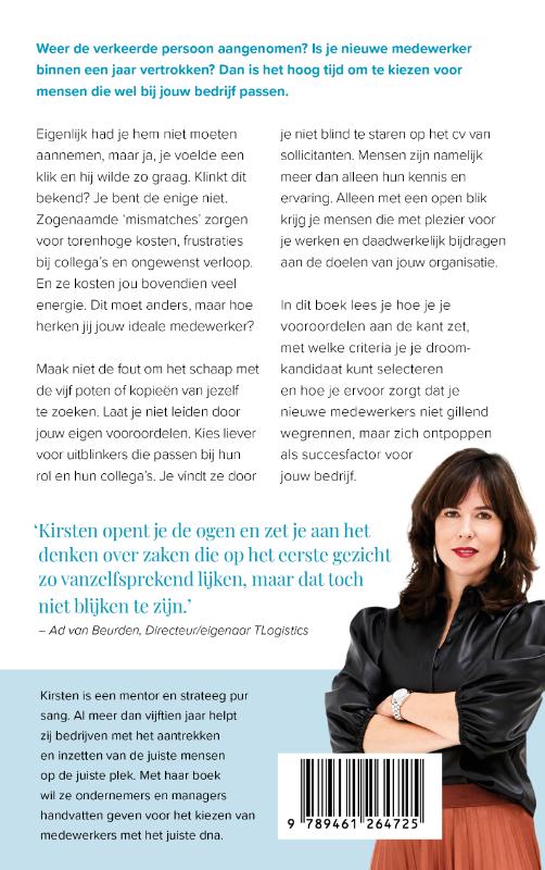 Achterkant van De perfecte match