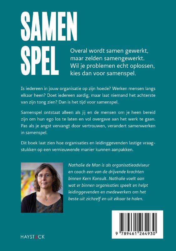Achterkant van Samenspel