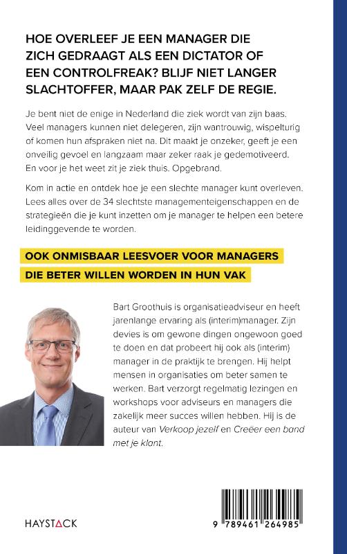 Achterkant van Ziek van je baas?