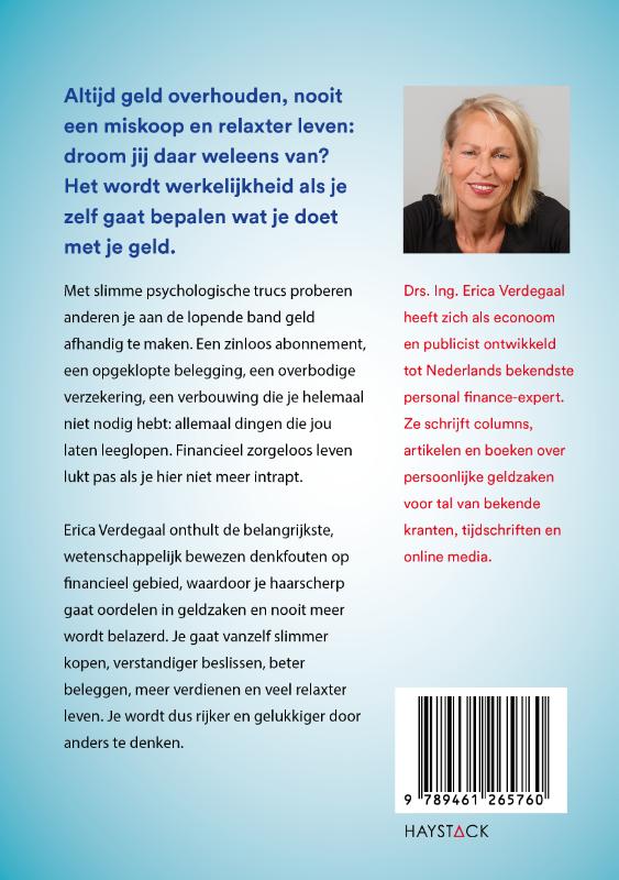 Achterkant van Geld speelt geen rol