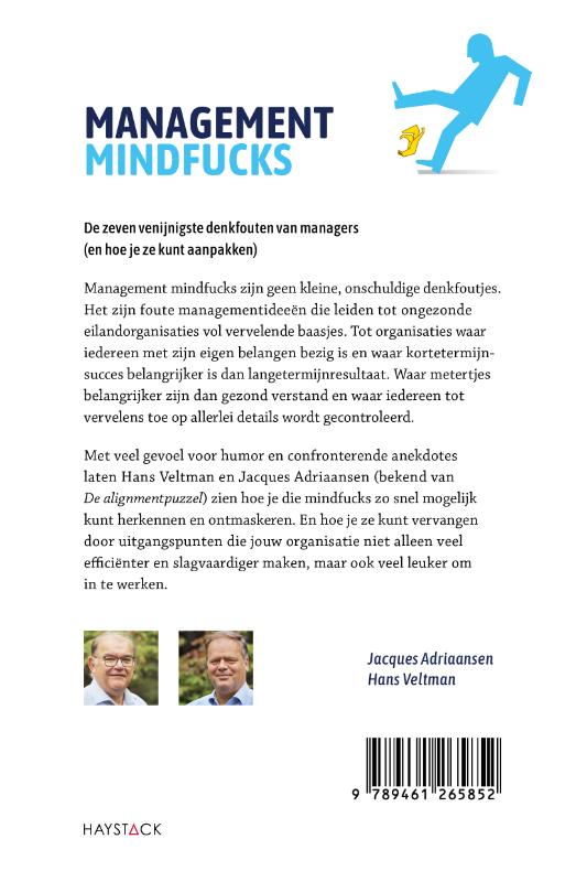 Achterkant van Management mindfucks