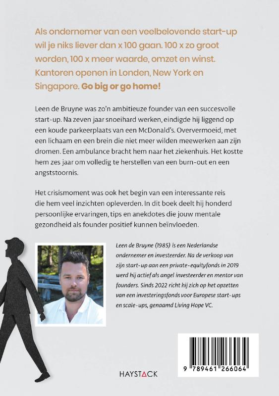 Achterkant van Een start-up bouwen zonder gek te worden