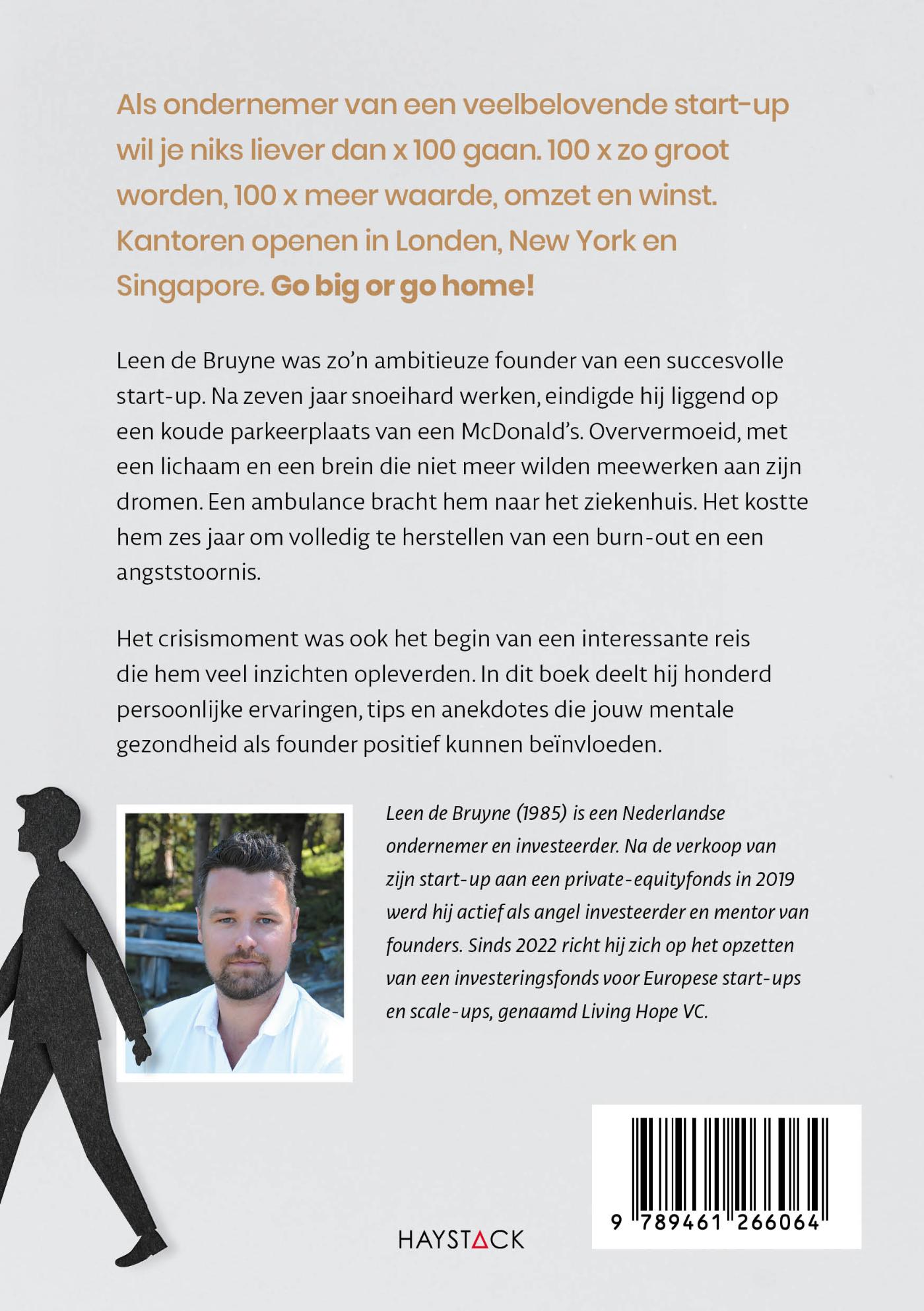 Achterkant van Een start-up bouwen zonder gek te worden