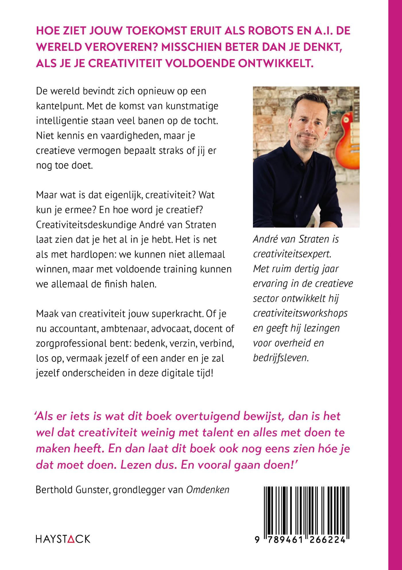 Achterkant van De creatieve revolutie