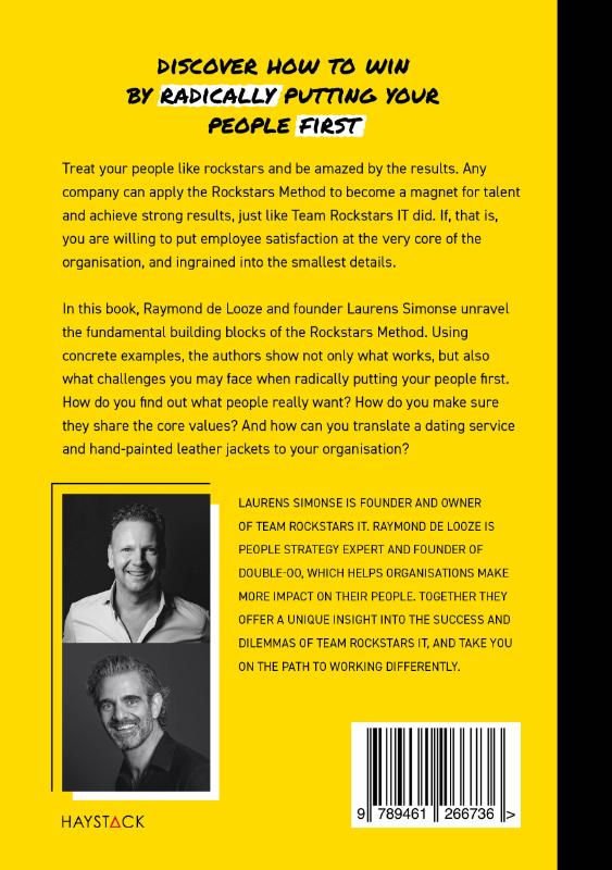 Achterkant van The Rockstars Method