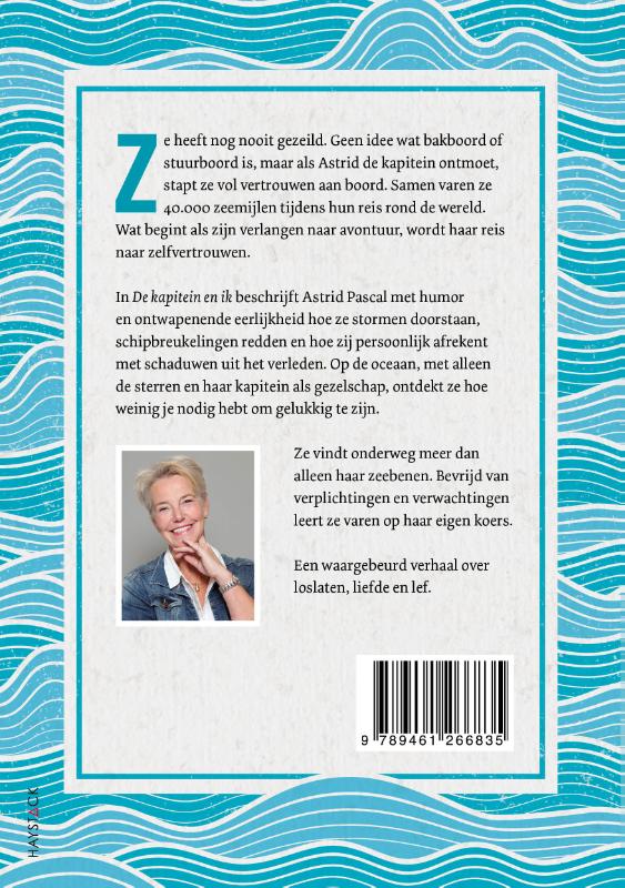 Achterkant van De kapitein en ik